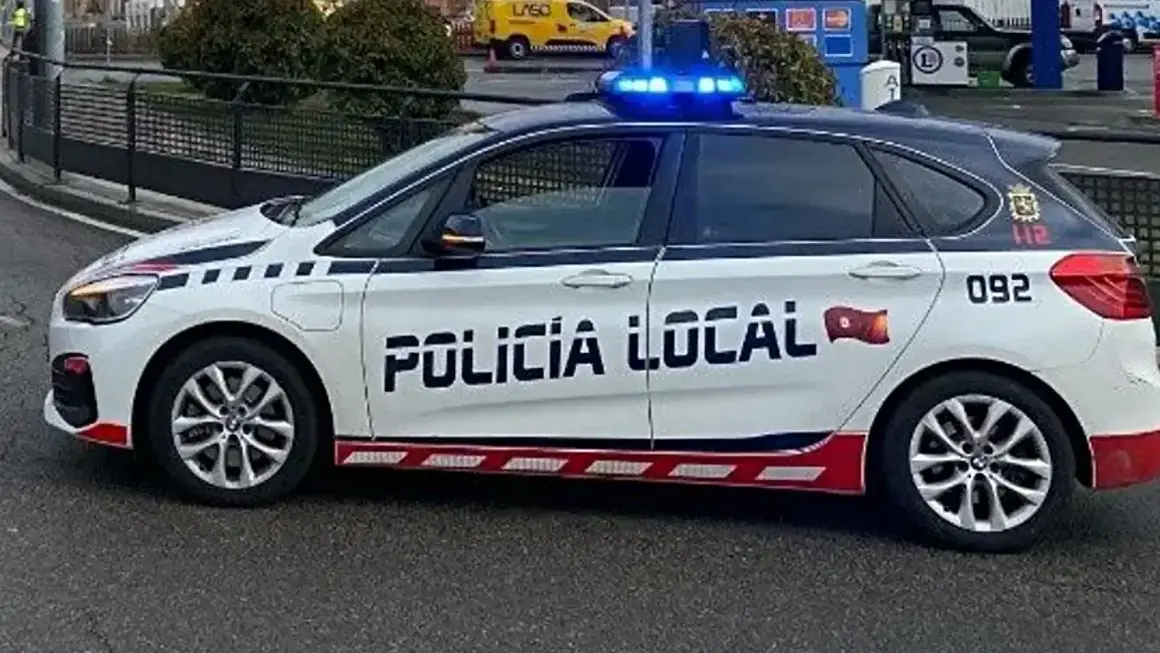 Accidente en la calle Corredera de Le&oacute;n