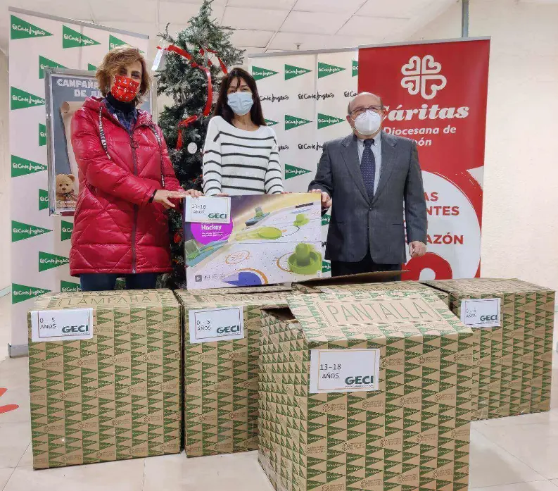 Donaci&oacute;n de juguetes De El Corte Ingl&eacute;s