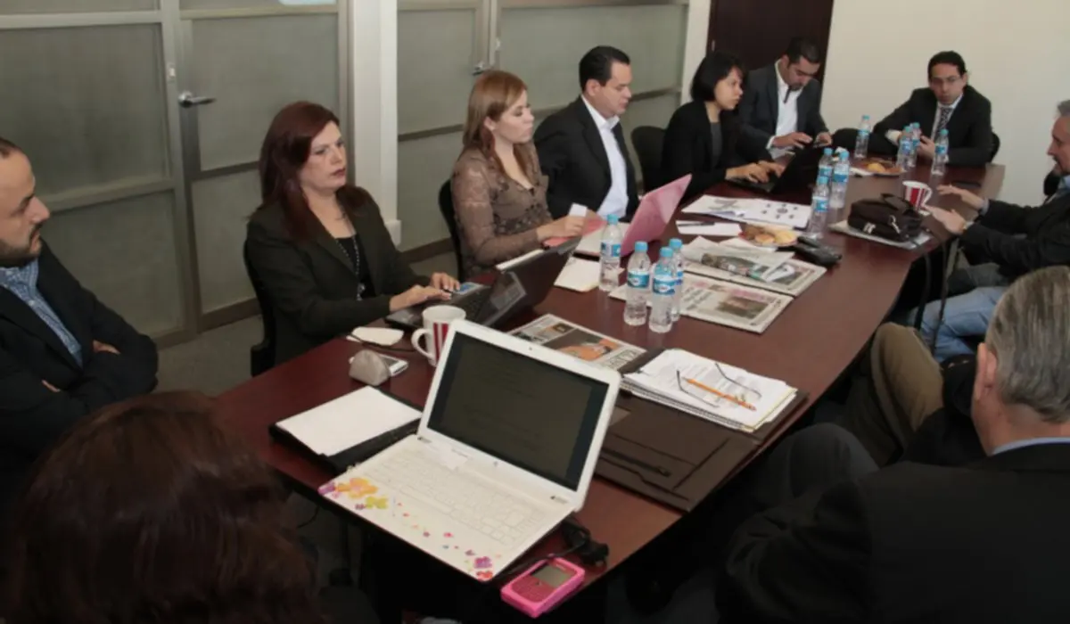 Reuni&oacute;n en empresa
