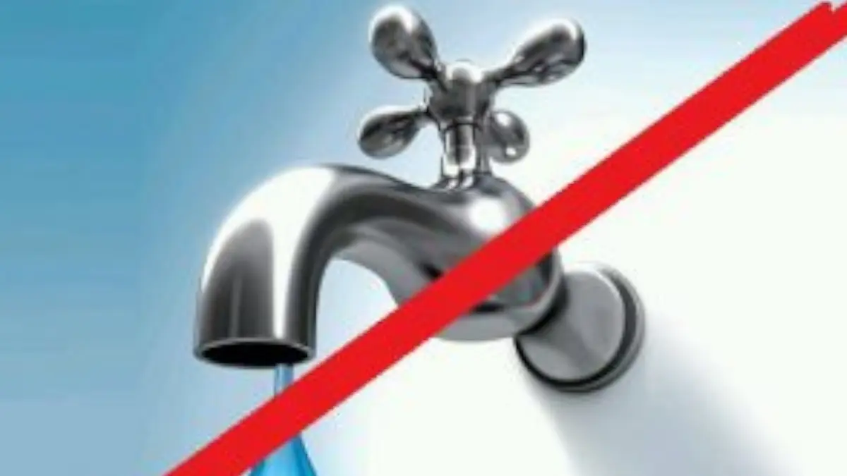 Corte de agua