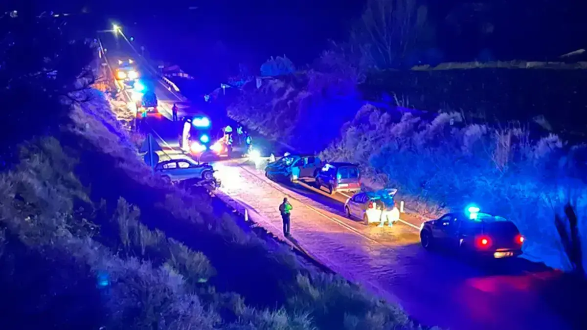El accidente ocurrido en Brea dej&oacute; dos heridos