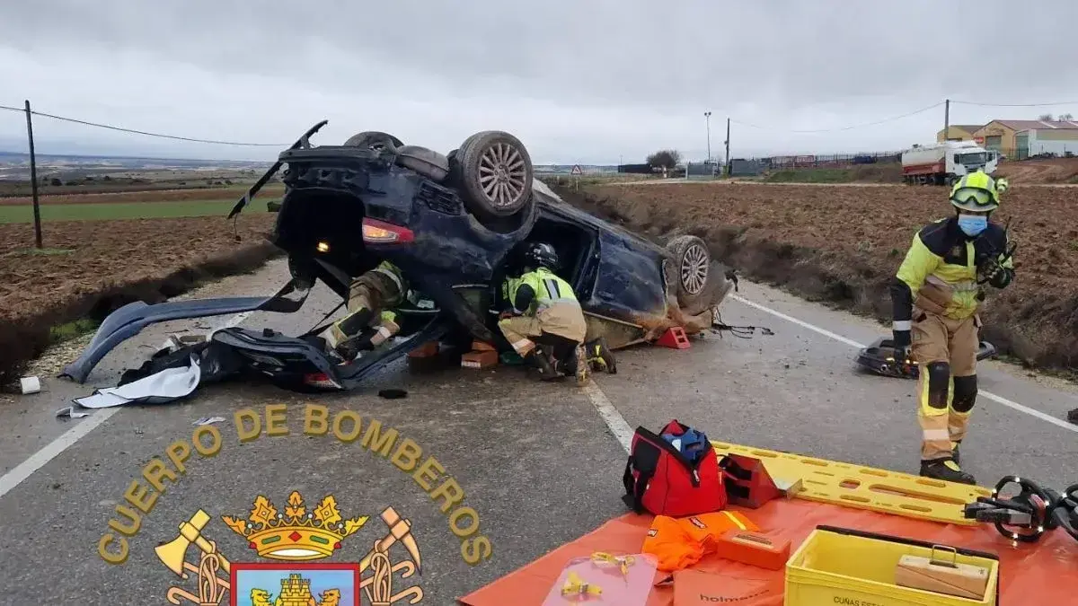 Fotograf&iacute;a: Bomberos de Aranda