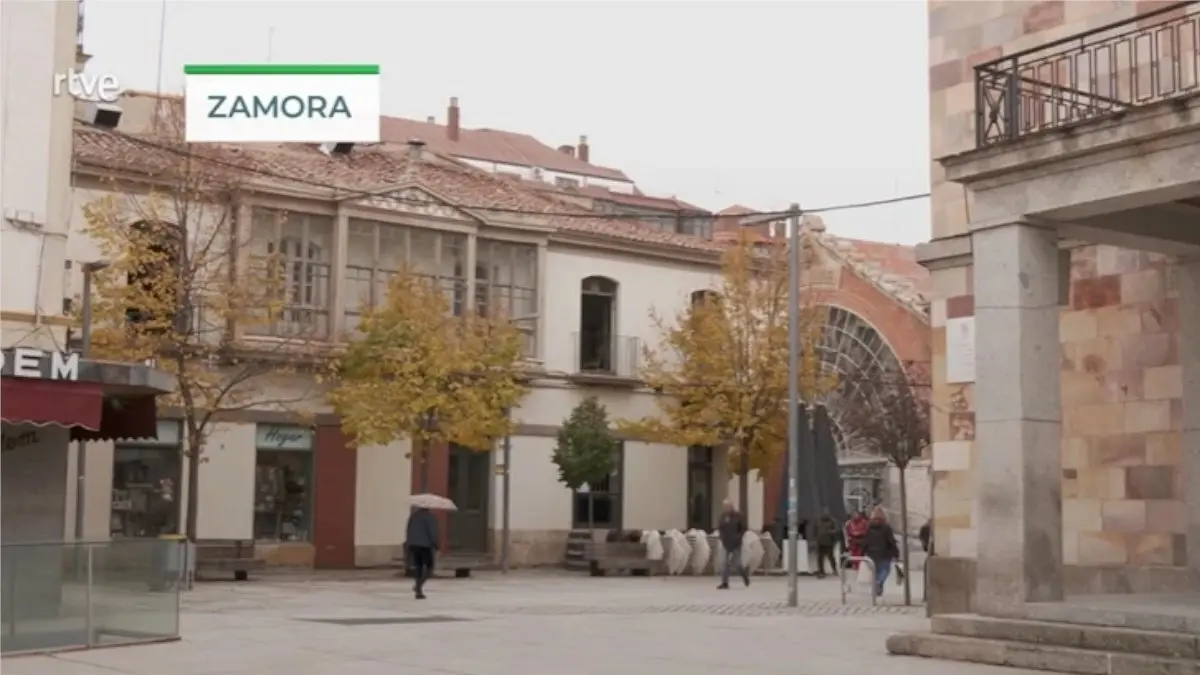 Imagen del programa emitido desde Zamora donde hubo pol&eacute;mica en su origen
