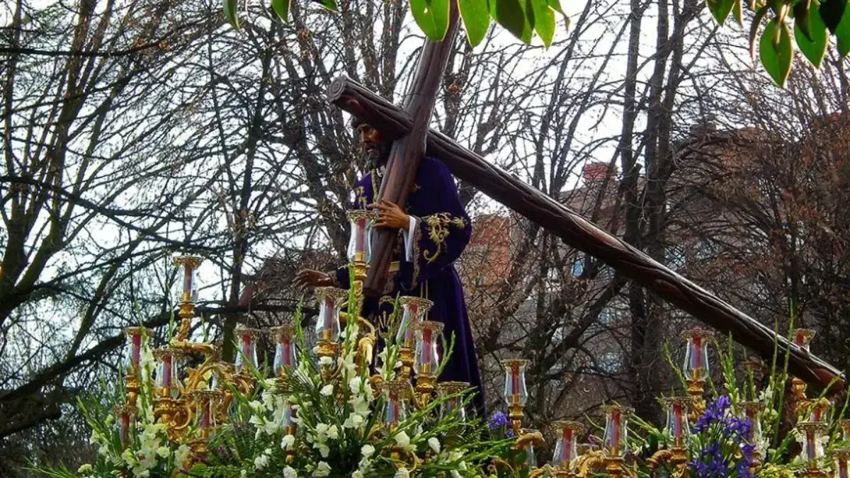 Fotograf&iacute;a de la Cofrad&iacute;a del Dulce Nombre de Jes&uacute;s Nazareno.
