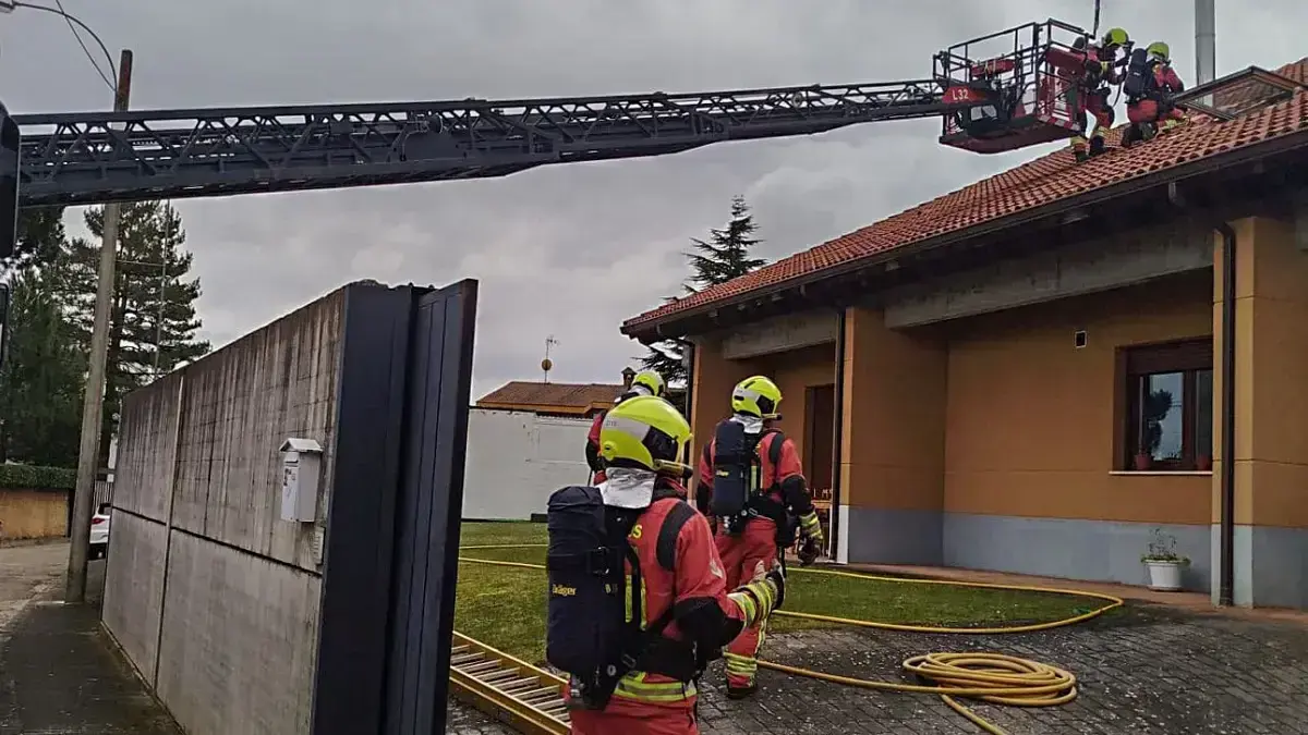 Incendio en Las Lomas, Le&oacute;n