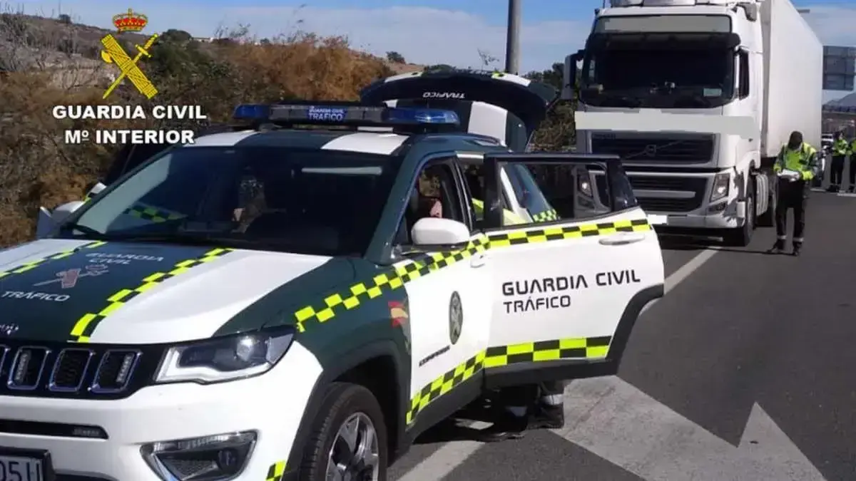 Camionero detenido