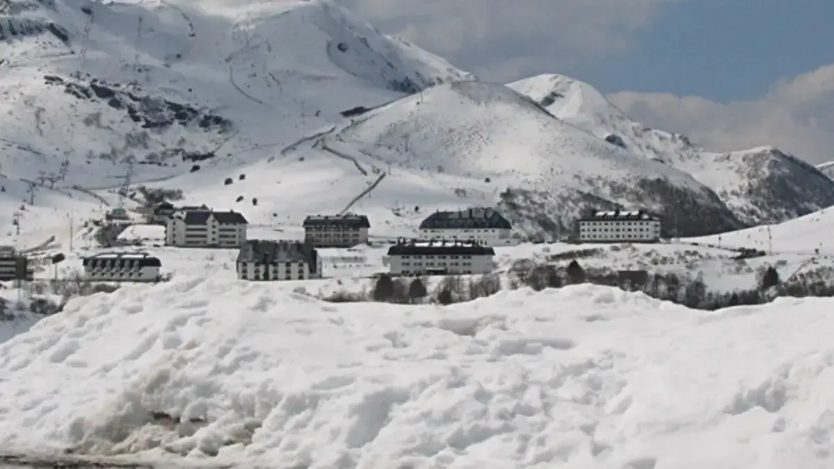 Nieve en el Puerto de Pajares-Pajares