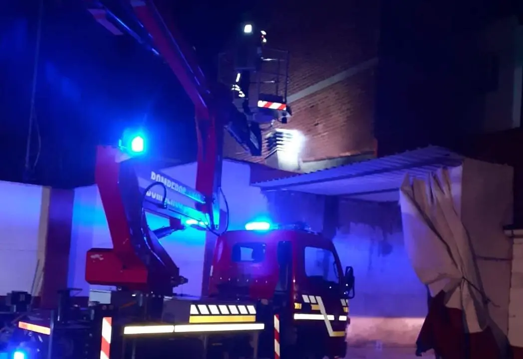 Incendio en una vivienda de Santa Mar&iacute;a del P&aacute;ramo