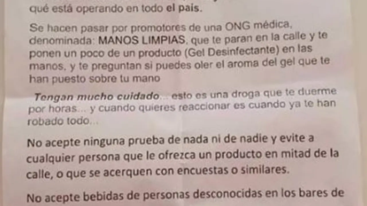 aviso de bulo Polic&iacute;a Nacional