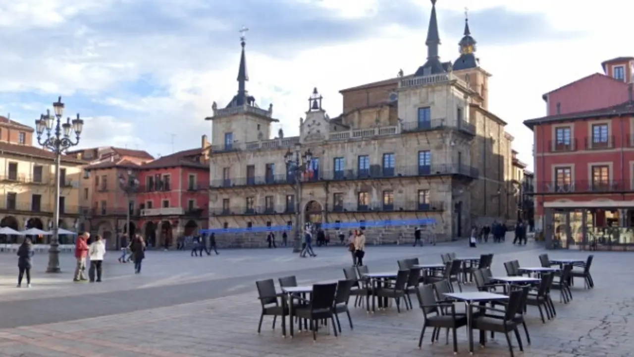Plaza Mayor de Le&oacute;n