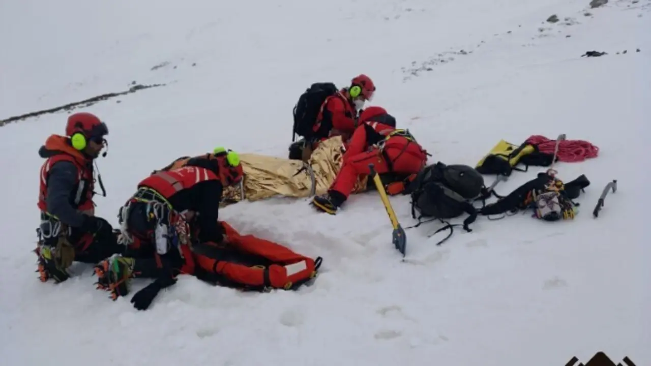 rescate monta&ntilde;a