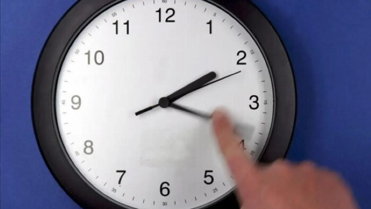 cambiar la hora