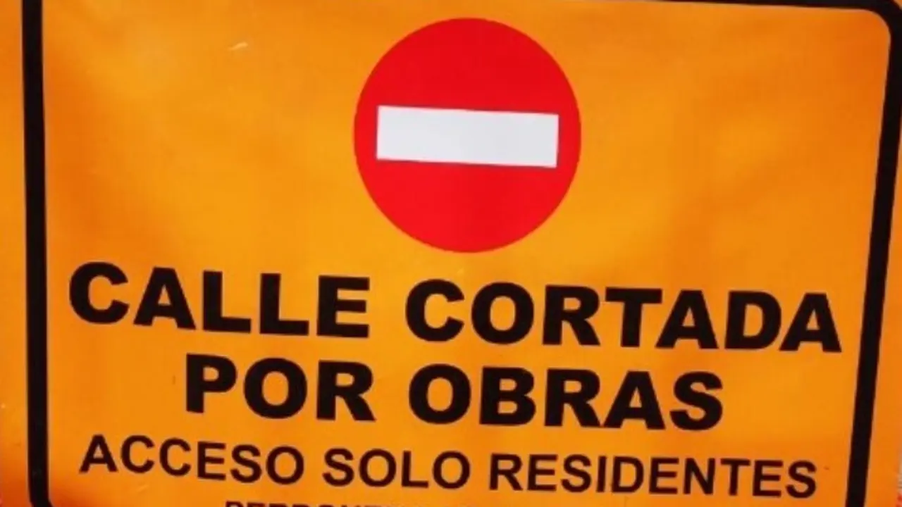 Calle cortada