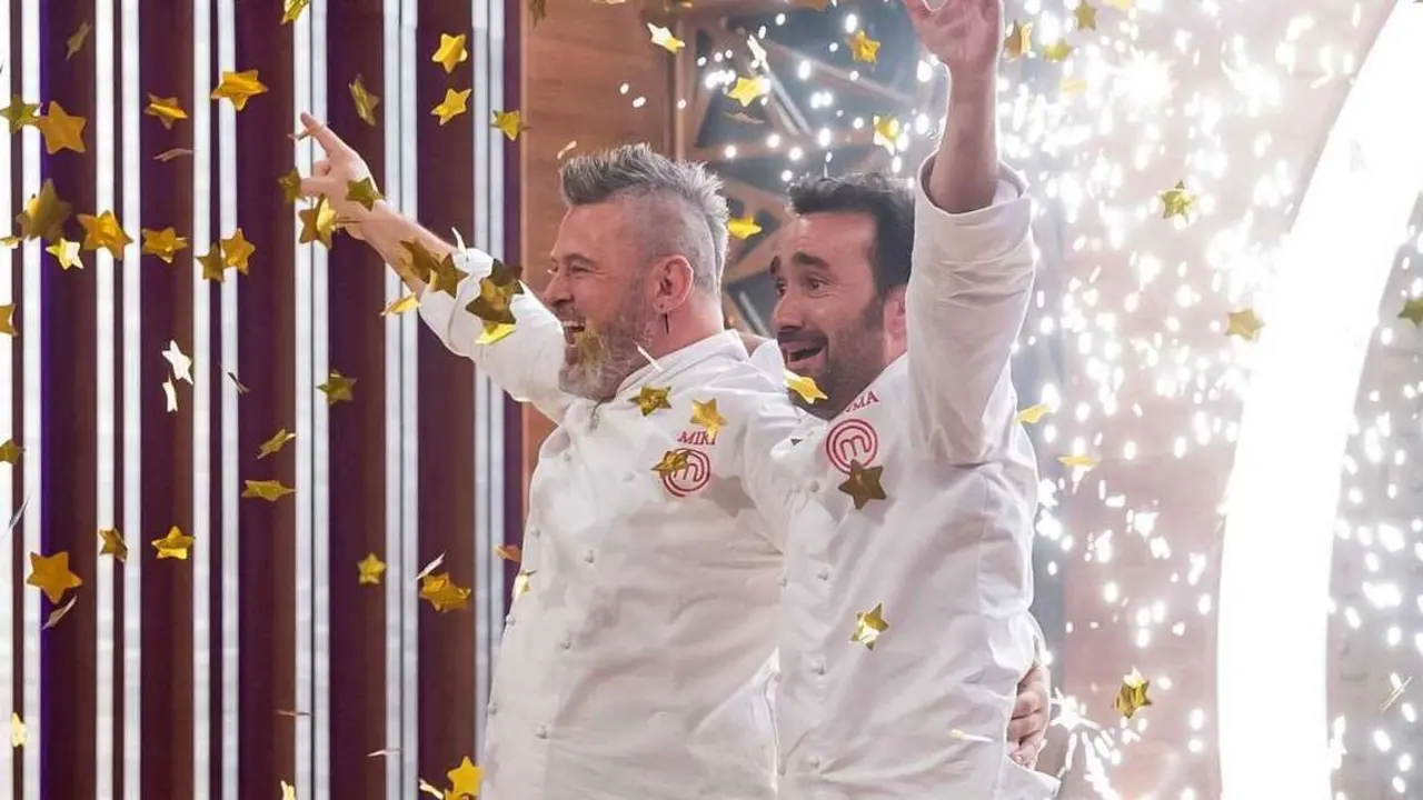 Ganadores MasterChef Celebrity 6 periodista c&oacute;mico Juanma Casta&ntilde;o Miki Nadal momento hist&oacute;rico
