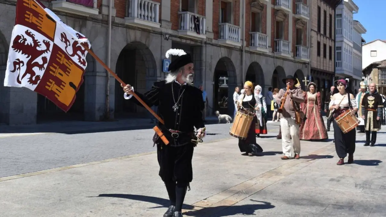 El municipio de Palencia que se engalana para sus fiestas
