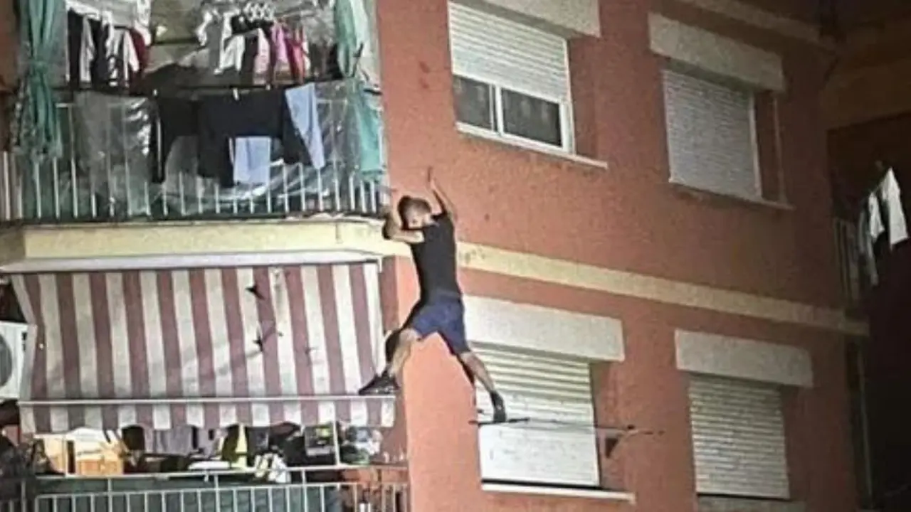 El escalador de edificios que roba por la ventana