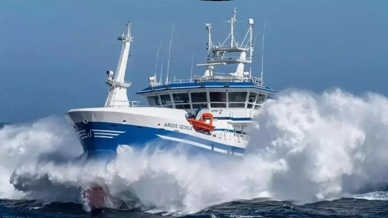 Un terrible naufragio en las Malvinas 
