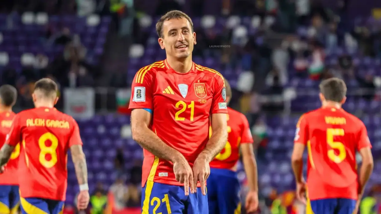 Mikel Oyarzabal celebrando un gol / Fotograf&iacute;a: Laura Aller