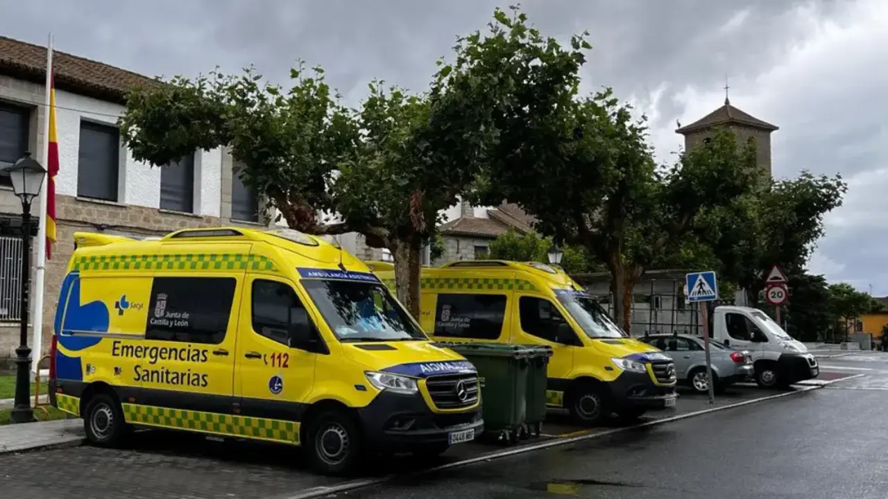Hombre atrapado en el accidente en Villdangos, Le&oacute;n