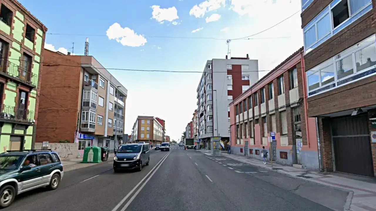 Avenida doctor Fleming, en Le&oacute;n.