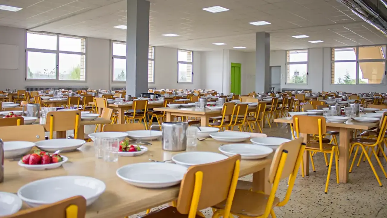 Comedor de colegio en Castilla y Le&oacute;n