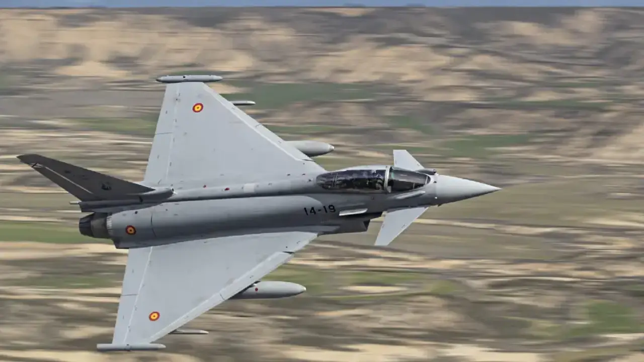 Eurofighter. Foto de Actualidad Aeroespacial.
